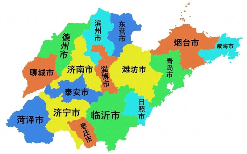 山东省地图截图