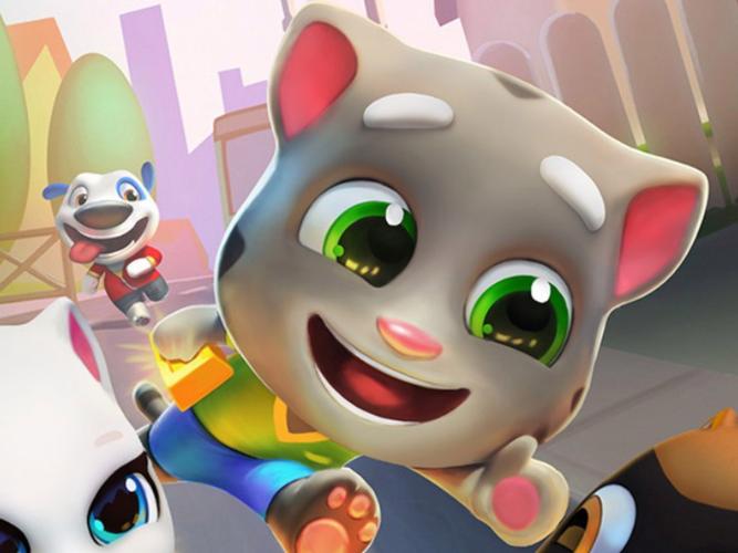 汤姆猫炫跑旧版截图