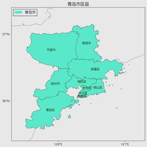 青岛地图截图