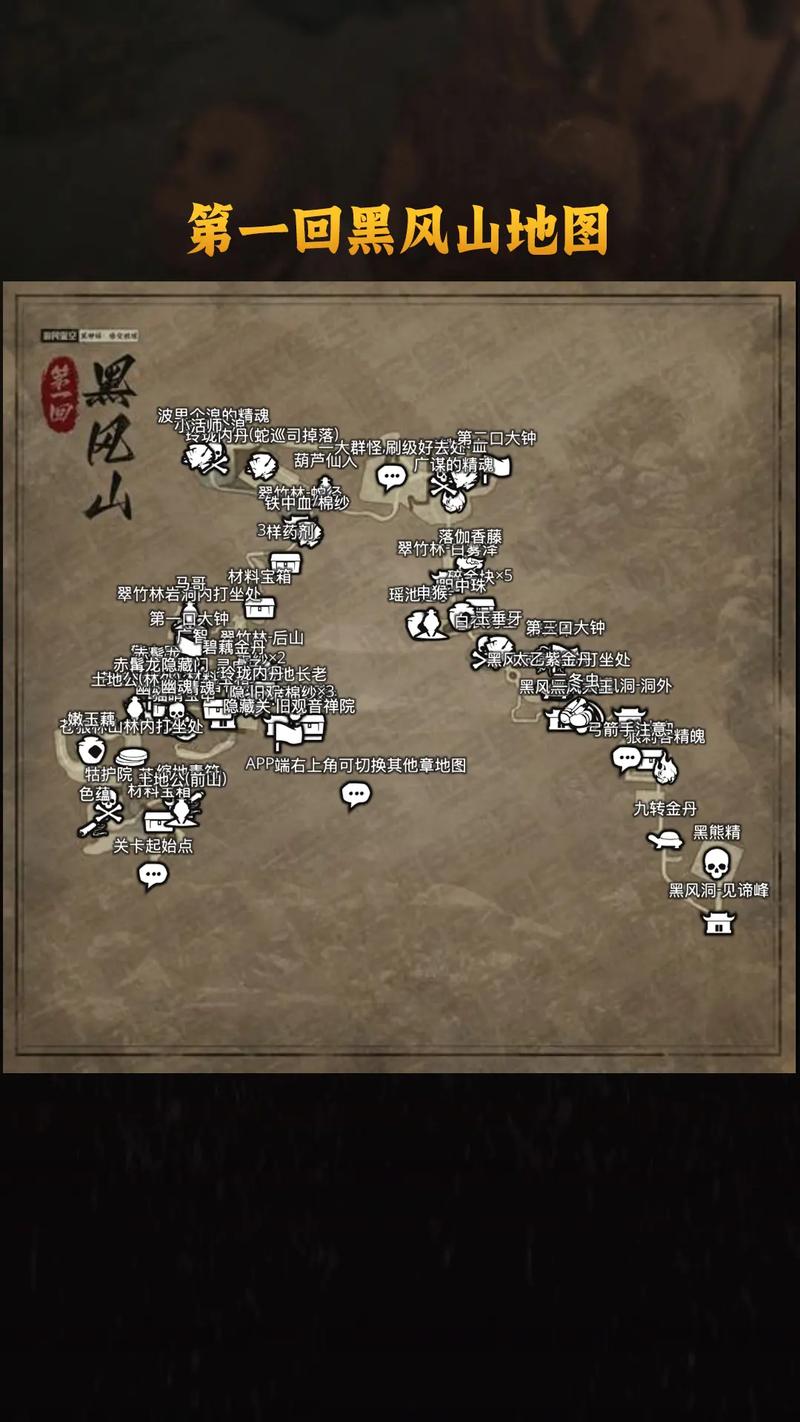 黑神话悟空互动地图截图