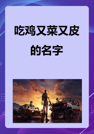 吃鸡又菜又皮的名字截图