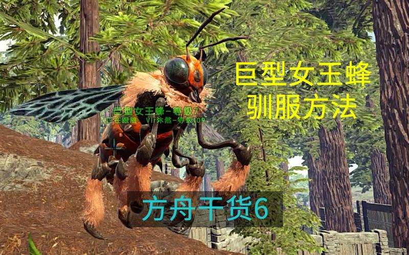 方舟生存进化女王蜂怎么驯养截图