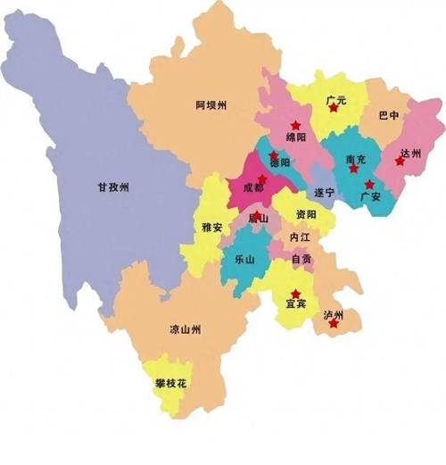 四川地图全图高清版游戏截图