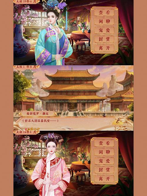 橙光皇帝之大清后宫附攻略截图