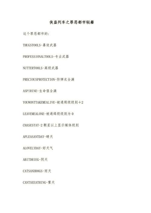 侠盗猎车手秘籍截图