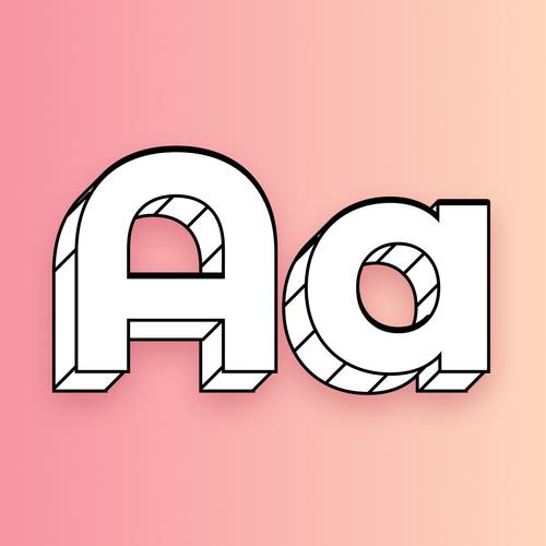 fonts字体截图