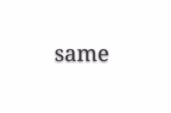 same截图