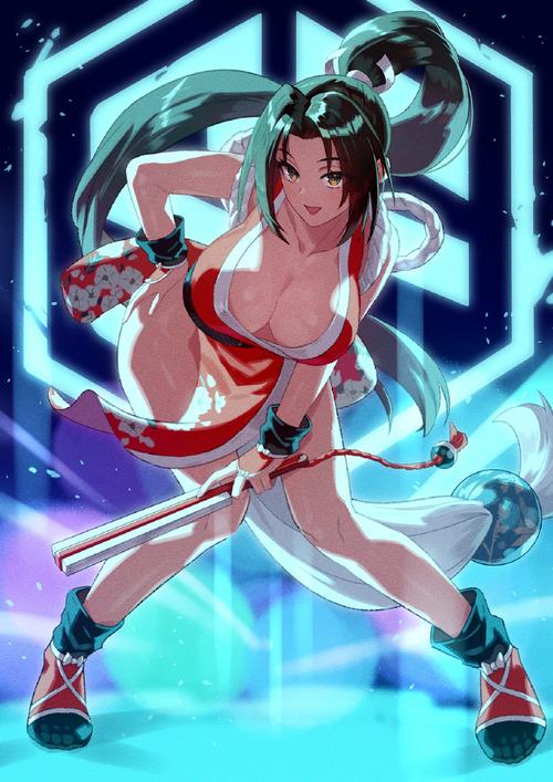 二次元的性感舞姐!海量不知火舞同人插画集欣赏游民星空截图