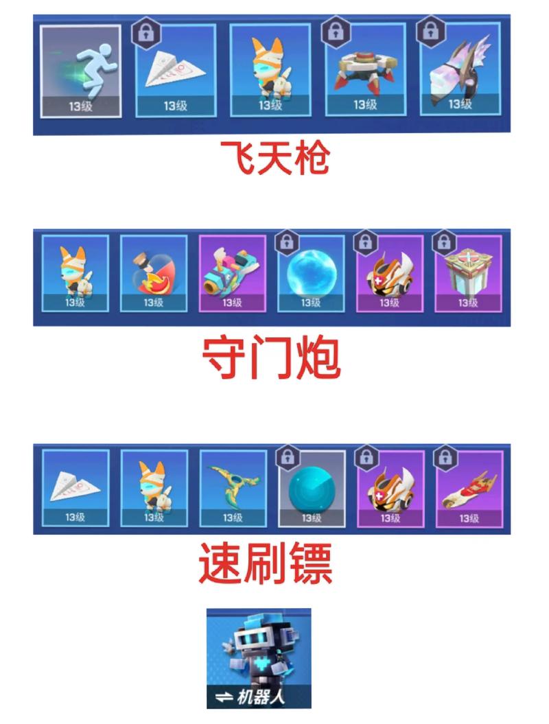 逃跑吧!少年武器参考大全截图