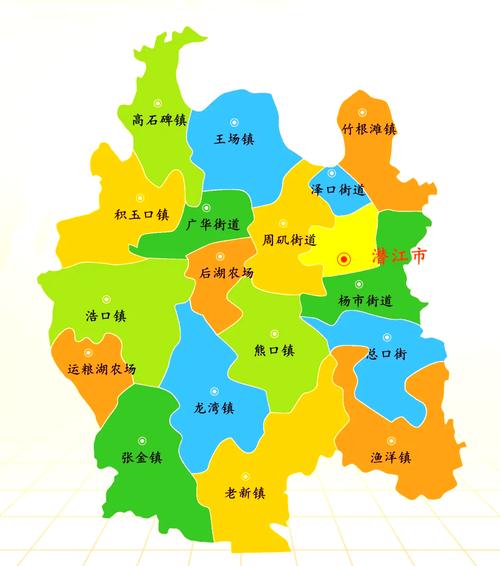 潜江市地图截图