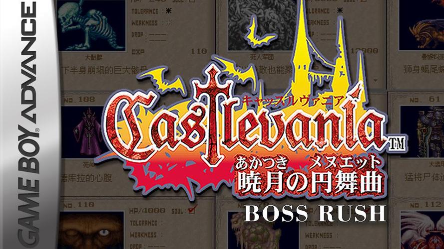 【GBA】《恶魔城:晓夜圆舞曲》金手指代码截图