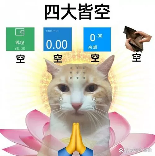 抖音热门图片四大皆空截图