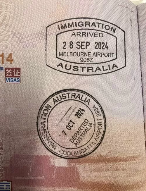 澳大利亚入境卡游戏截图