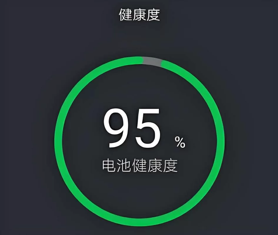 小米检测电池健康度