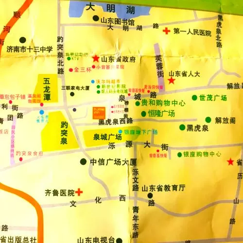 济南街景地图全景